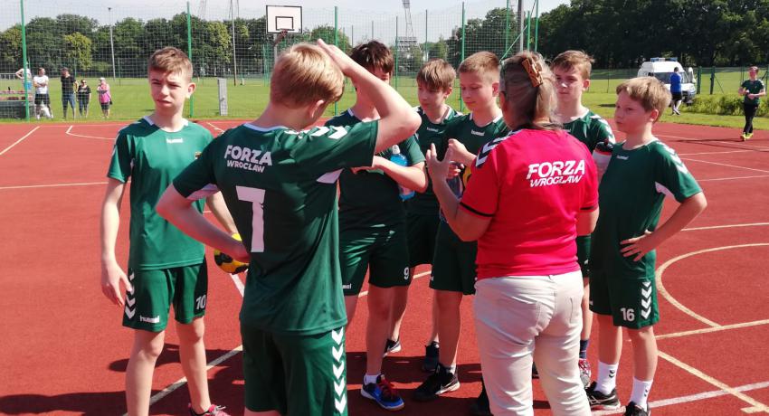 Handball 28 Wrocław i Moto Jelcz Oława zwycięzcami turnirju DAPR